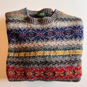 J Crew Faire Isle Crewneck
